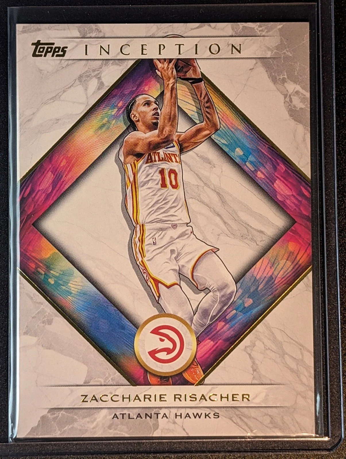 Front of 2025-26 Topps Inception #1 Zaccharie Risacher