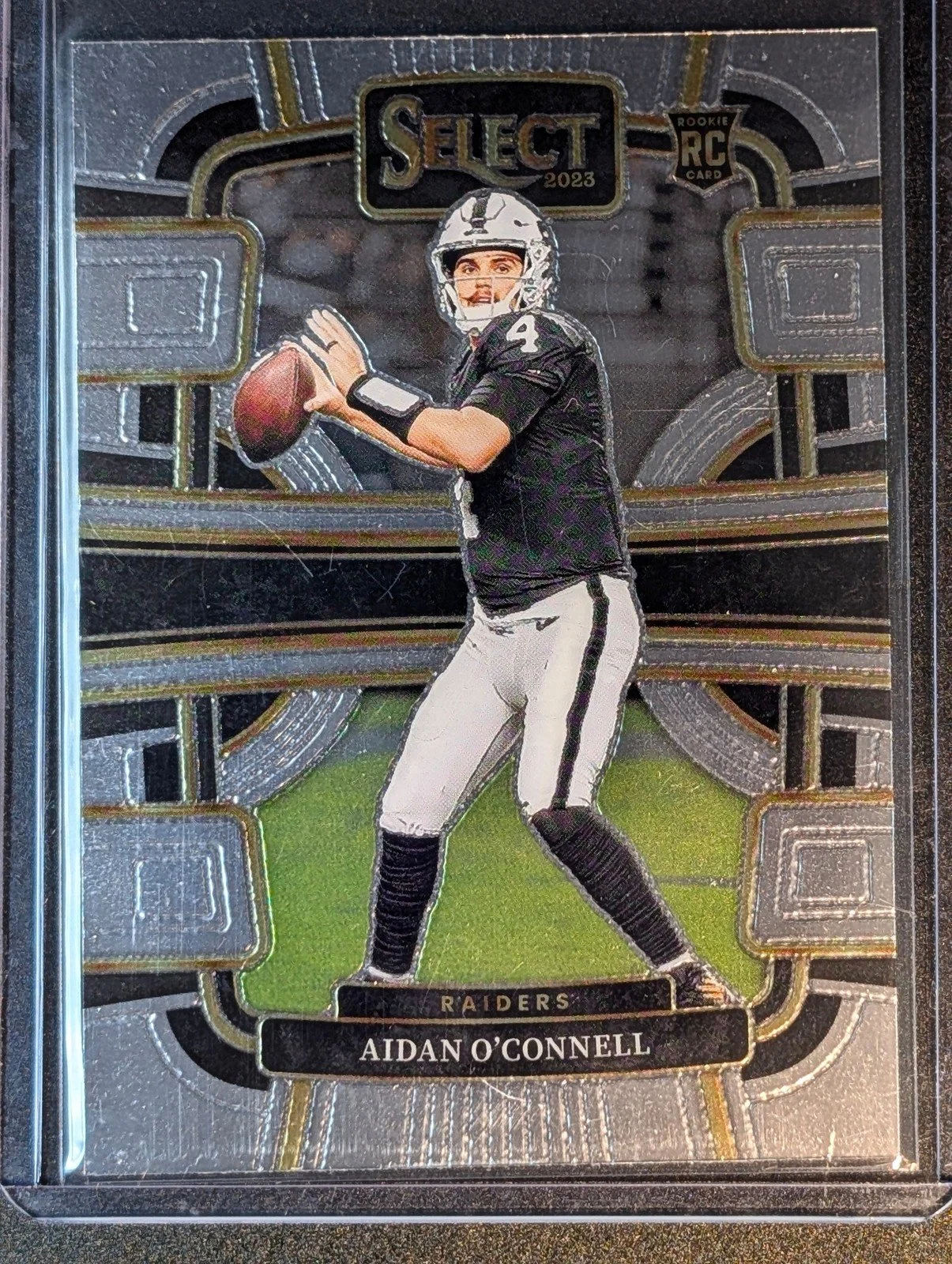 Front of 2024 Panini Select #58 Aidan O'Connell Select Rookie