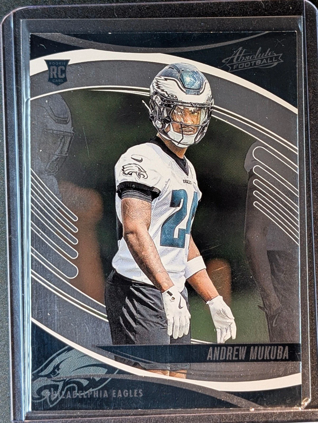 Front of 2025 Panini Absolute #103 Andrew Mukuba Rookie
