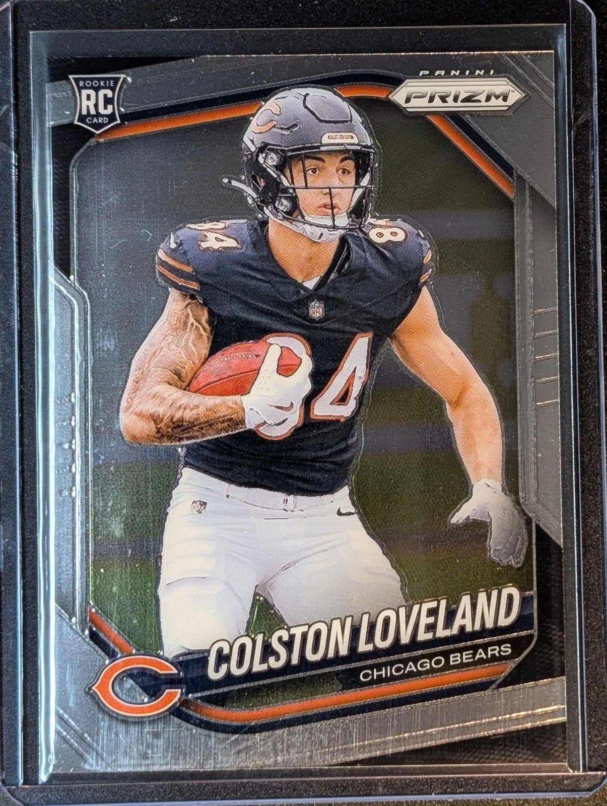 Front of 2025 Panini Prizm #319 Colston Loveland Rookie