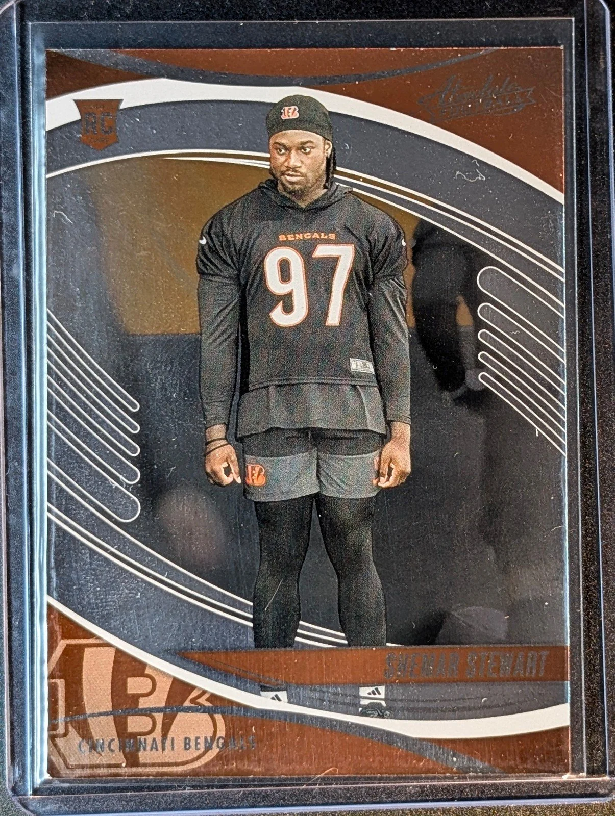 Front of 2025 Panini Absolute #179 Shemar Stewart Rookie