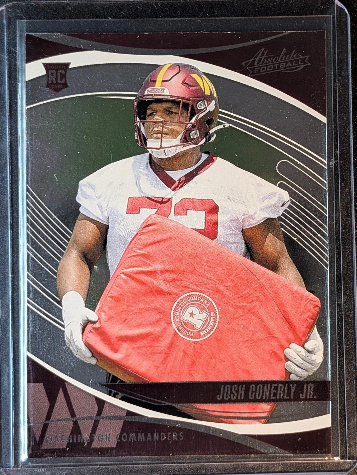 Front of 2025 Panini Absolute #145 Josh Conerly Jr. Rookie