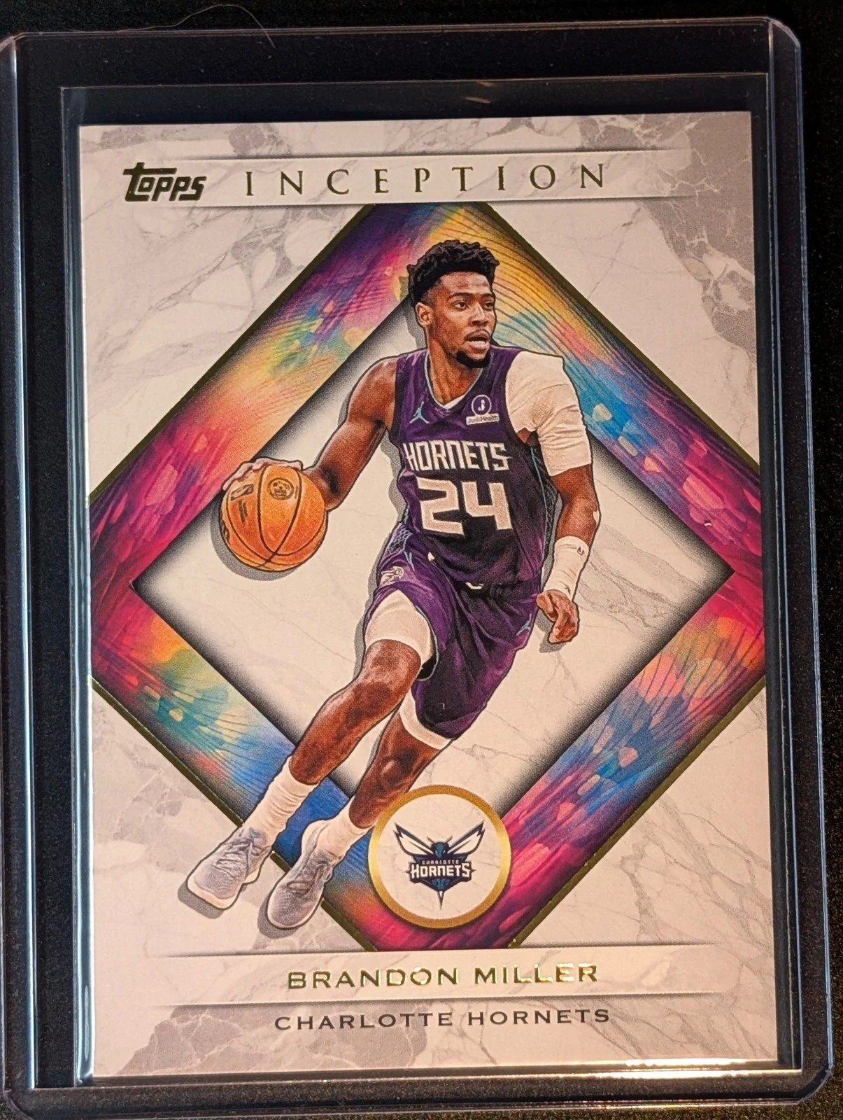 Front of 2025-26 Topps Inception #56 Brandon Miller
