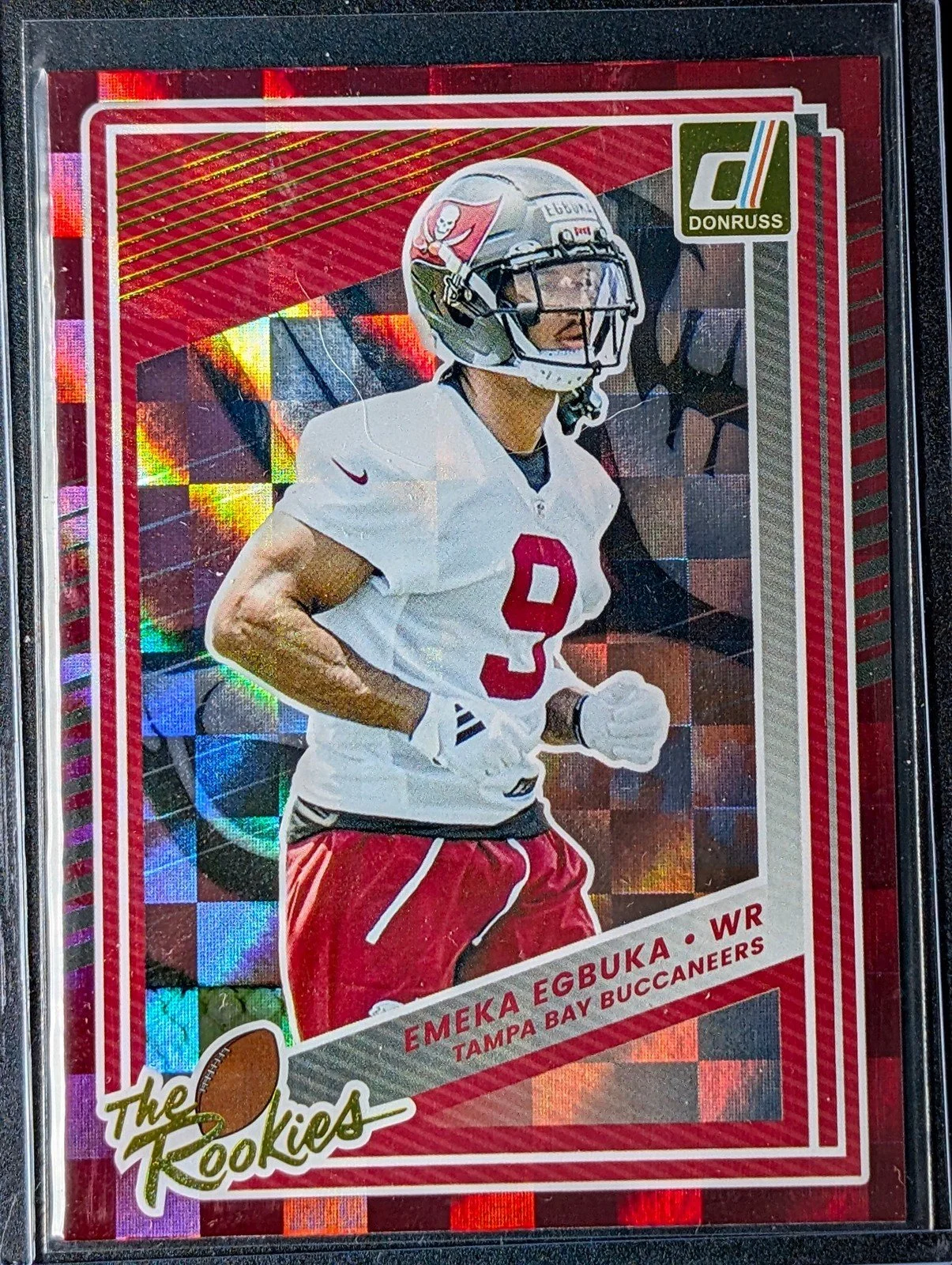 Front of 2025 Donruss #31 Emeka Egbuka The Rookies