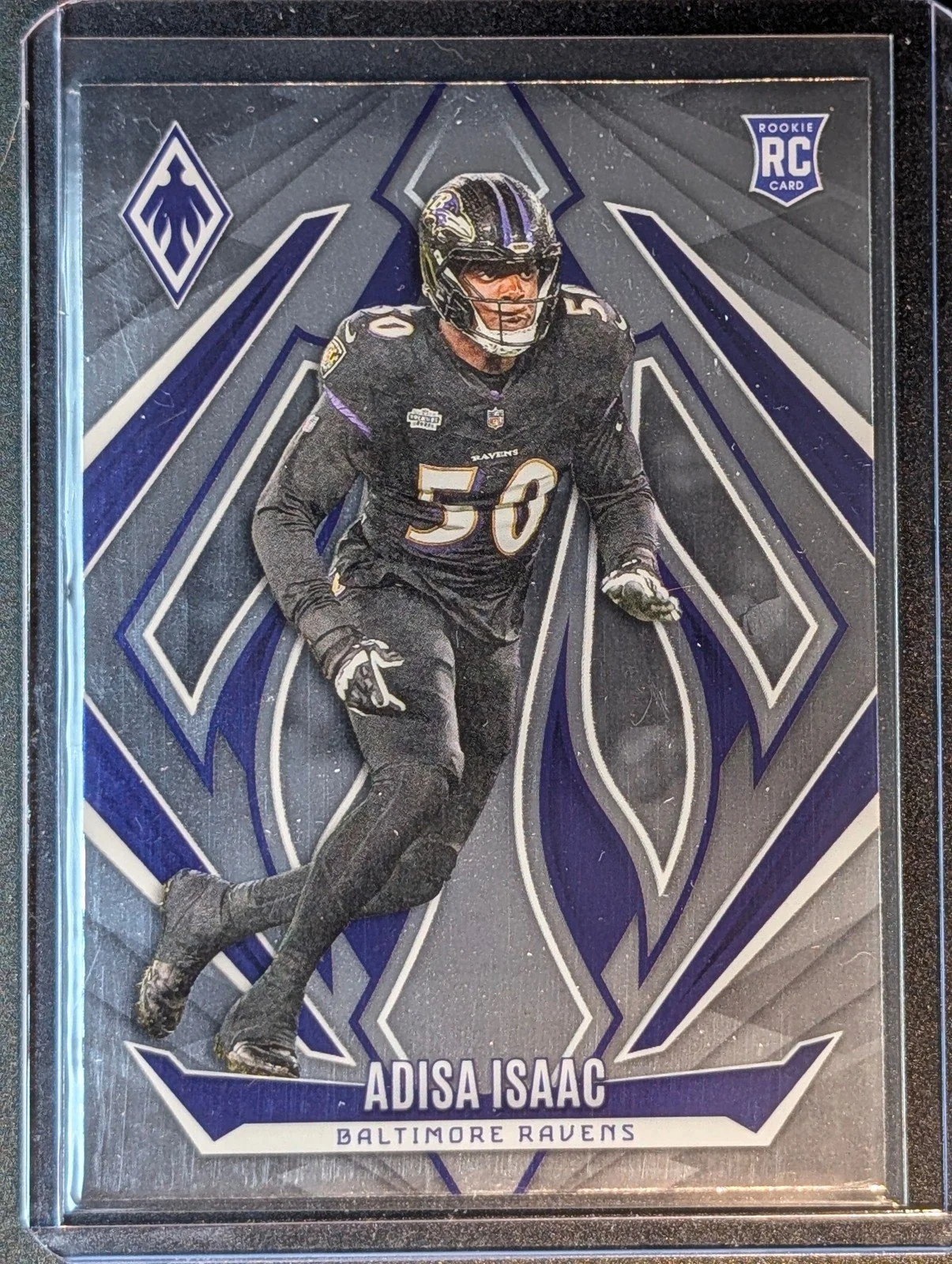 Front of 2024 Panini Phoenix #152 Adisa Isaac Rookie