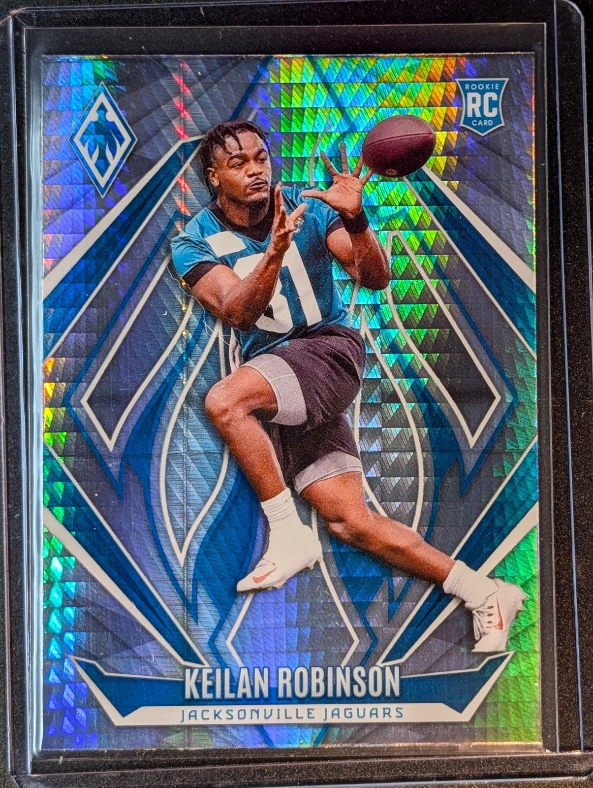 Front of 2024 Panini Phoenix #212 Keilan Robinson Hyper