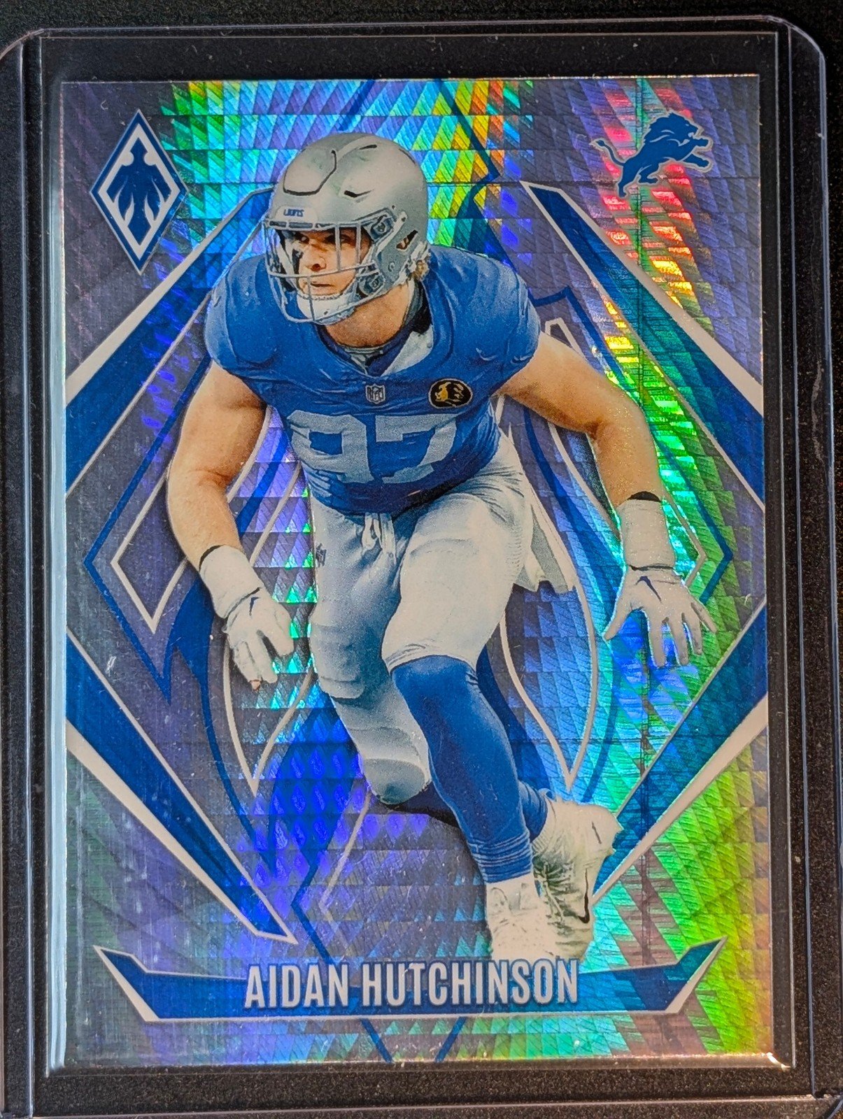 Front of 2024 Panini Phoenix #4 Aidan Hutchinson