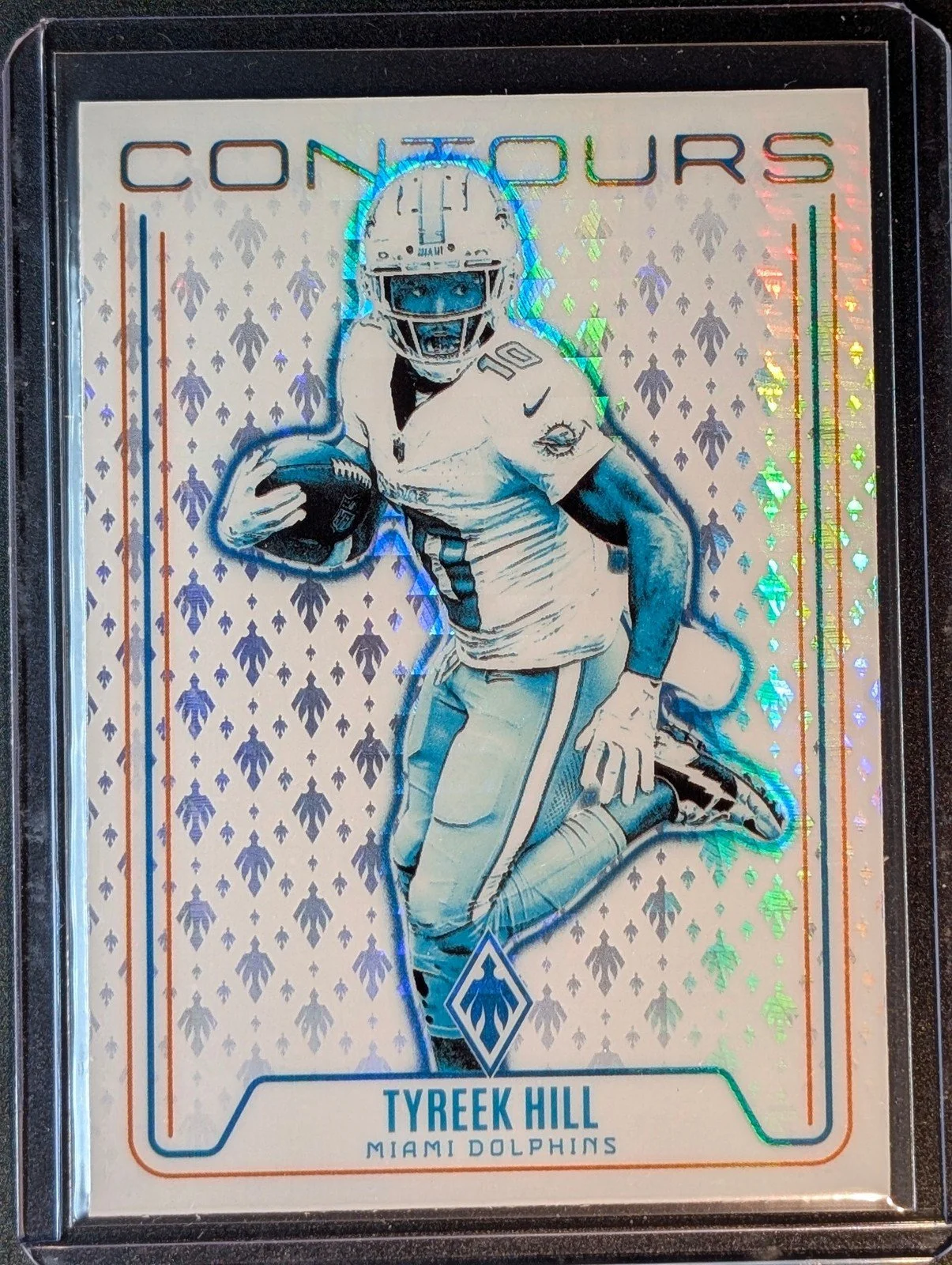 Front of 2024 Panini Phoenix #CON-THL Tyreek Hill Contours