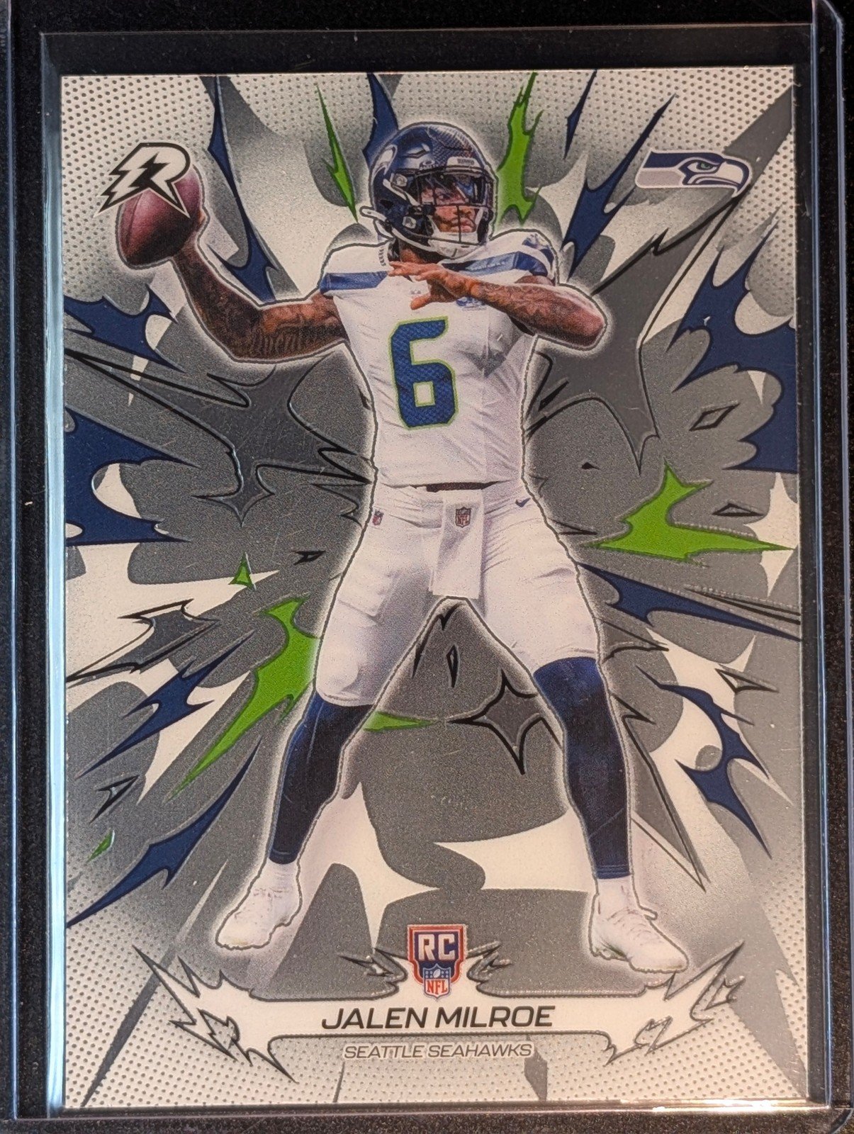 Front of 2025 Topps Resurgence #189 Jalen Milroe Rookie