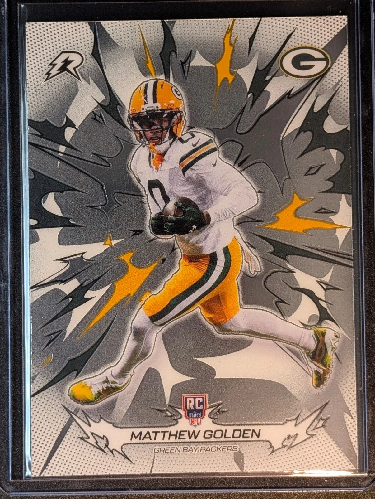 Front of 2025 Topps Resurgence #133 Matthew Golden Rookie