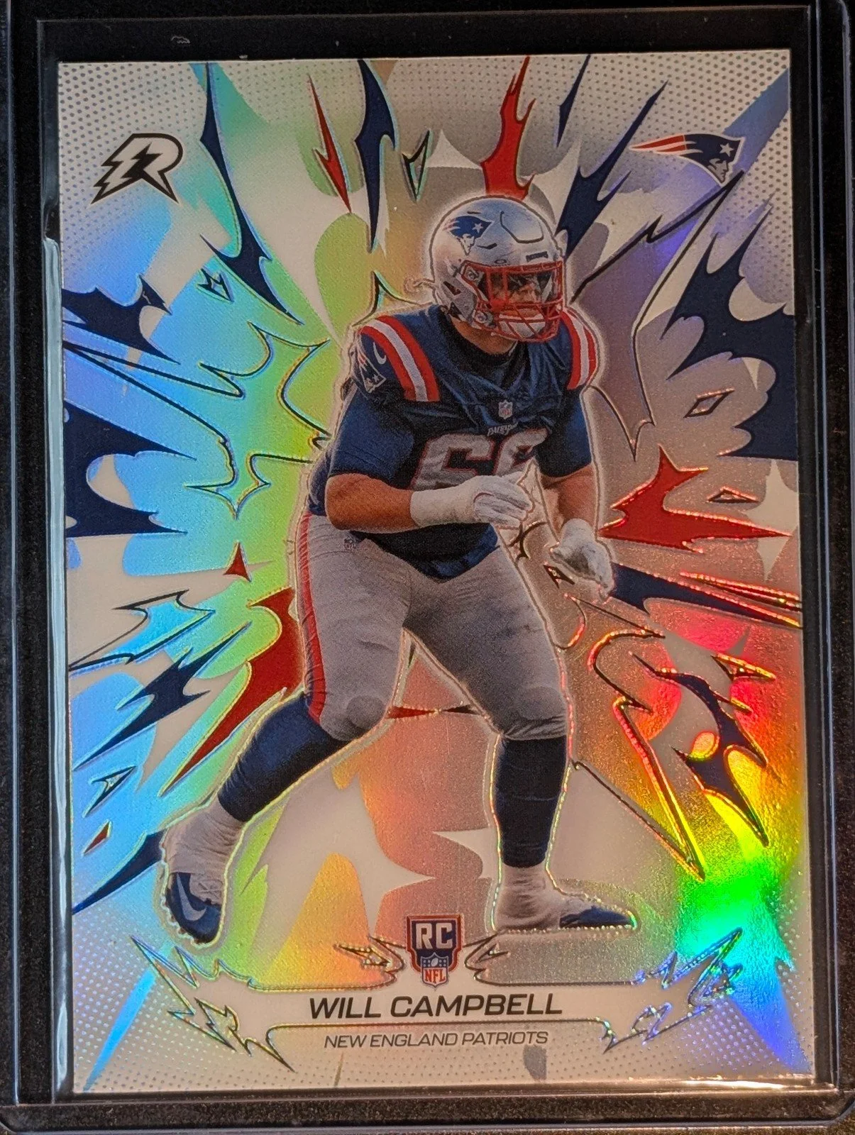 Front of 2025 Topps Resurgence #160 Will Campbell Refractor Rookie