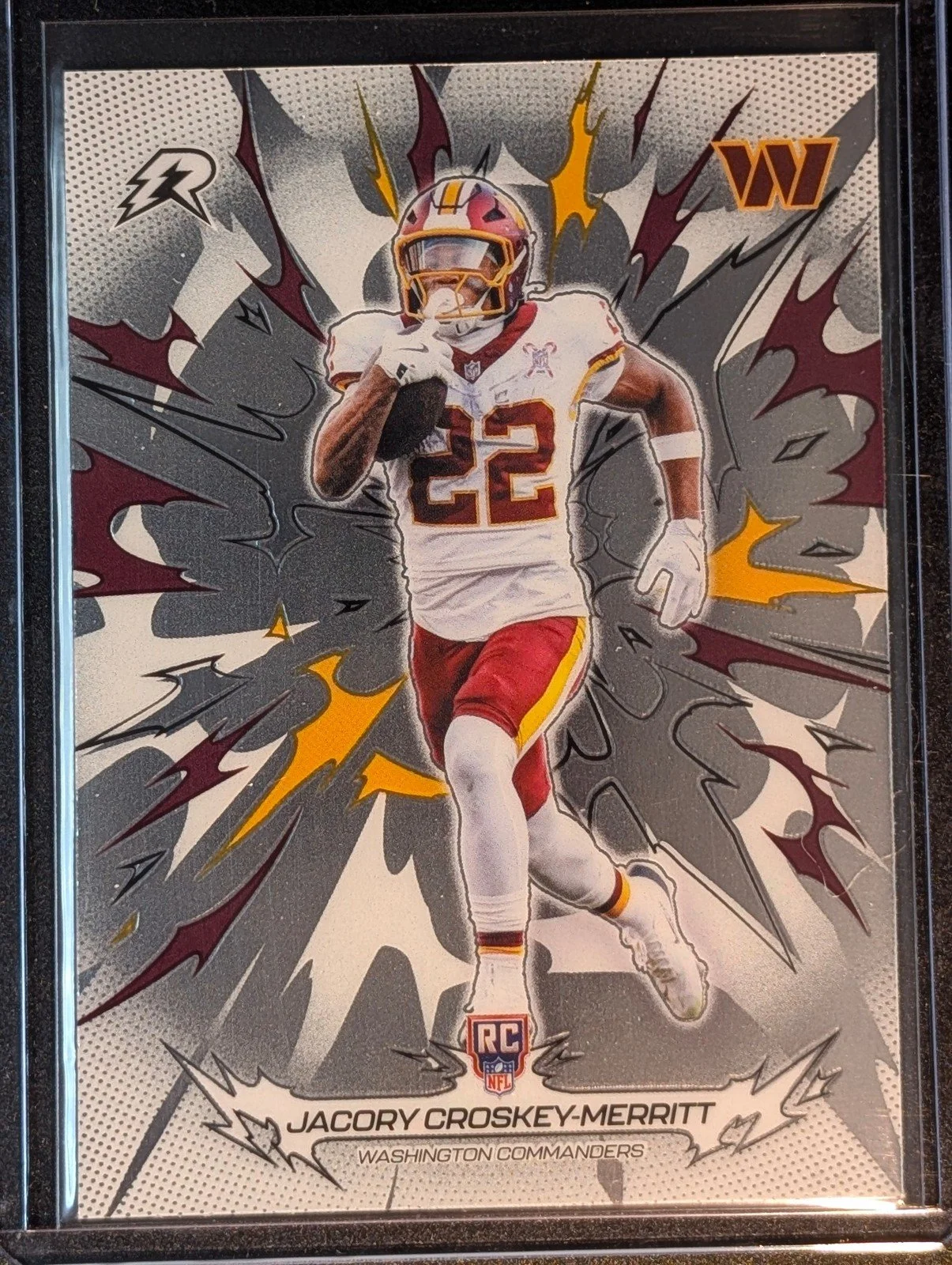 Front of 2025 Topps Resurgence #198 Jacory Croskey-Merritt