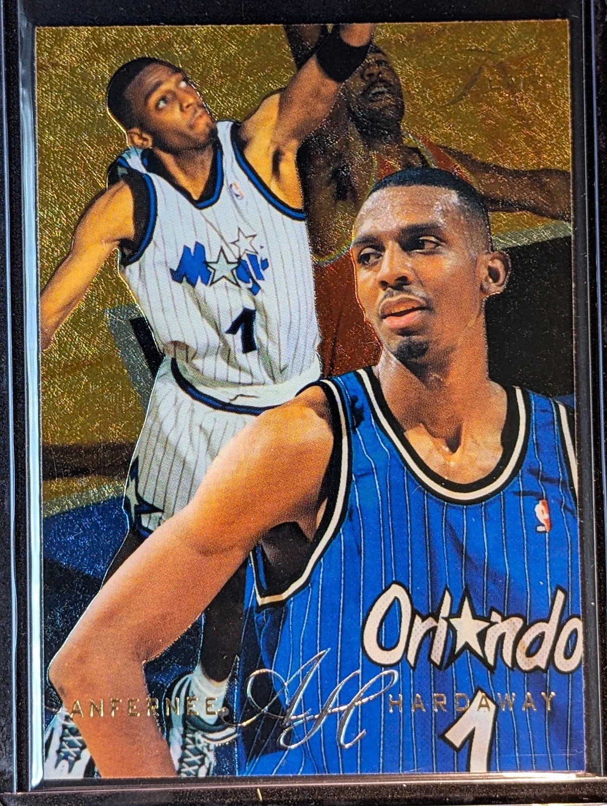 Front of 1995-96 Flair #96 Anfernee Hardaway