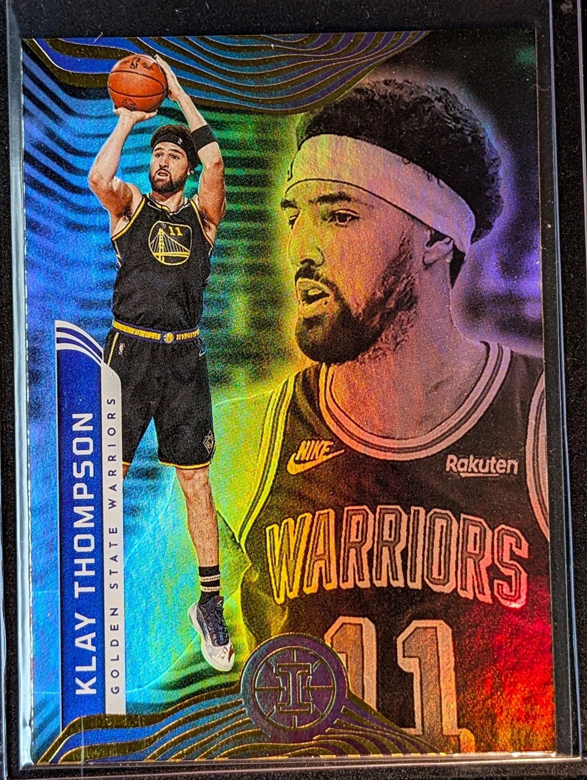 Front of 2021-22 Panini Illusions #106 Klay Thompson