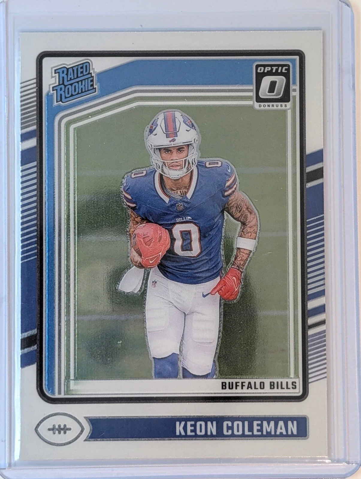 Front of 2024 Donruss Optic #263 Keon Coleman RC