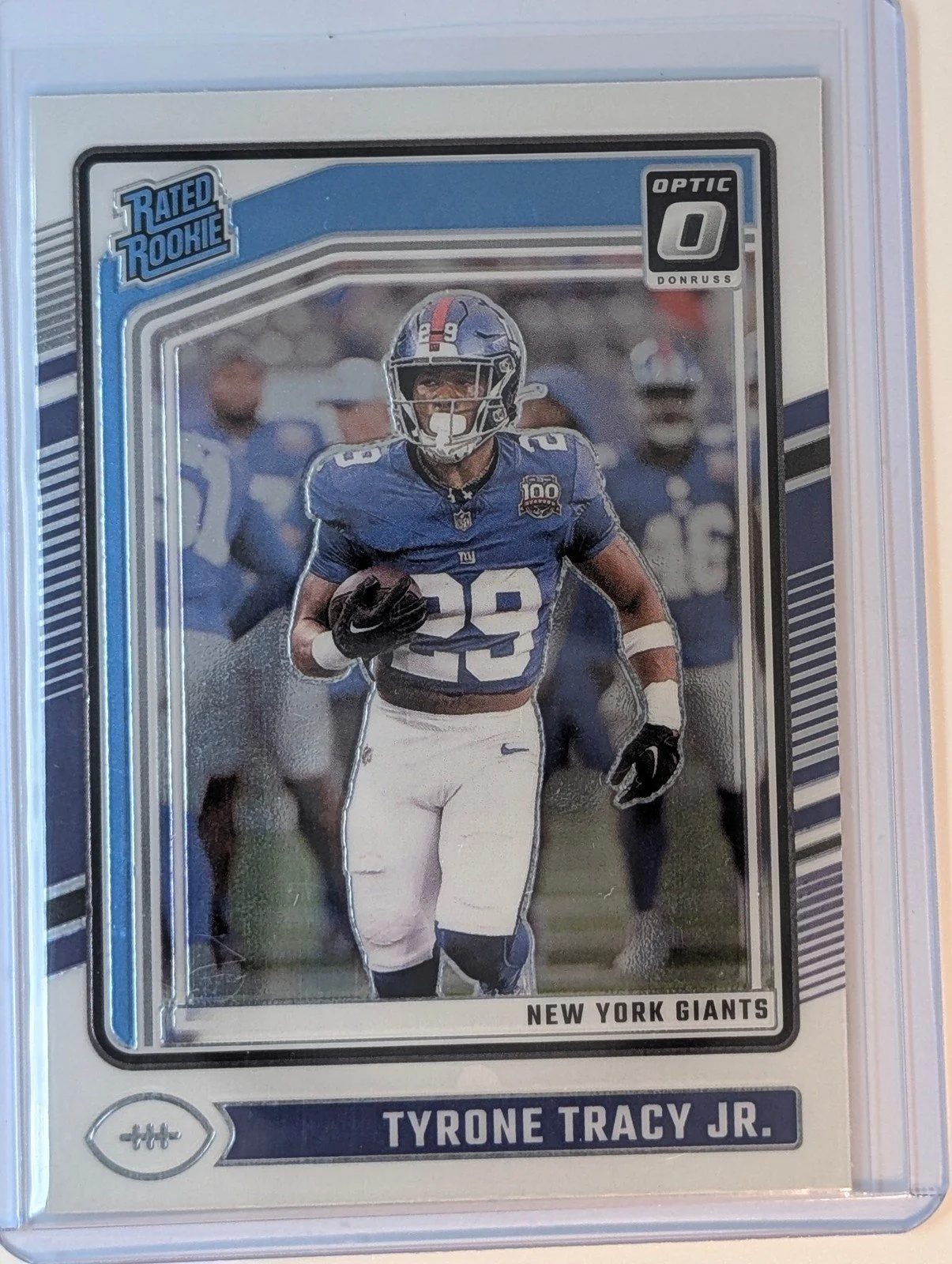 Front of 2024 Donruss Optic #259 Tyrone Tracy Jr.