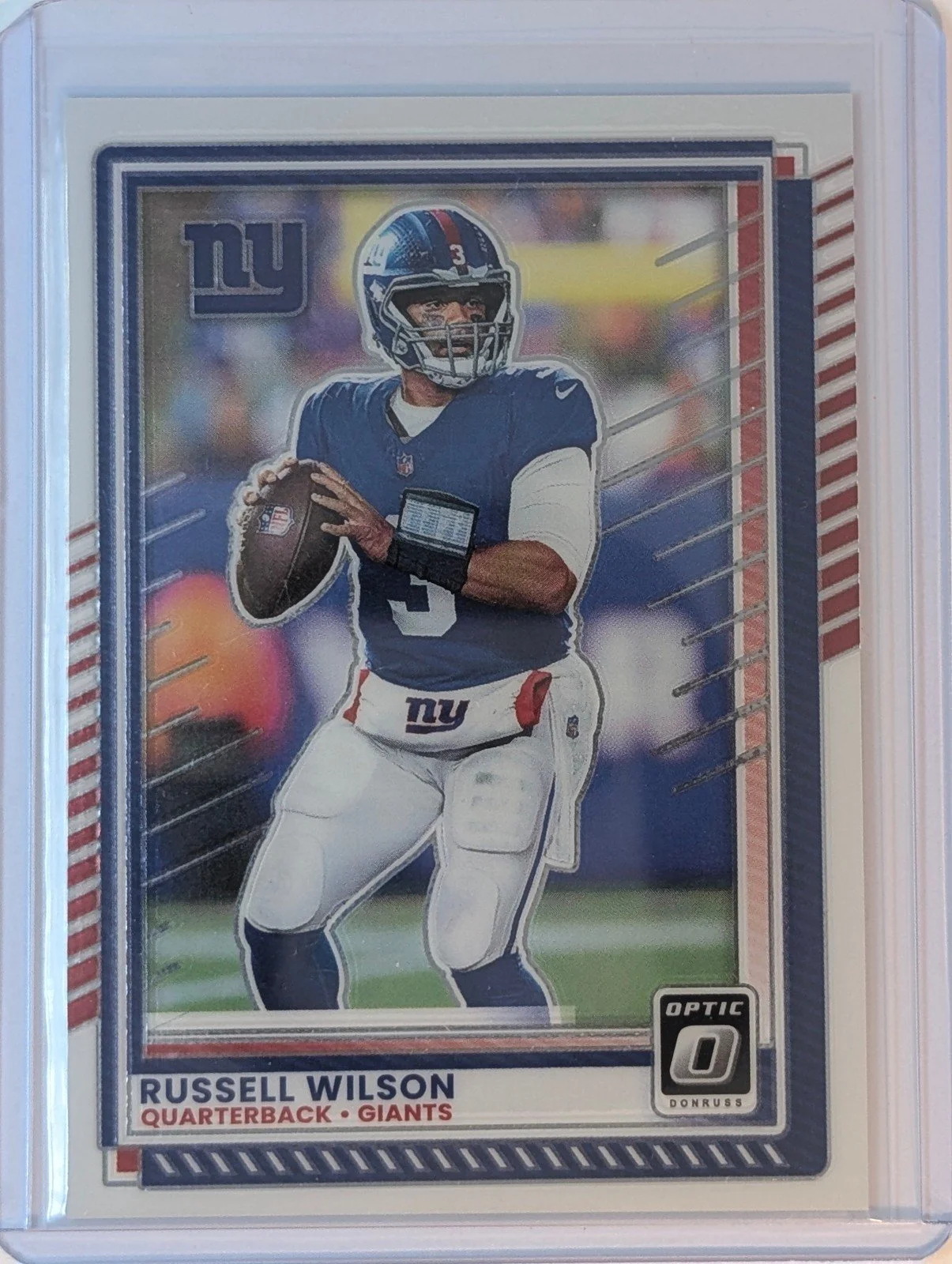 Front of 2025 Donruss Optic #50 Russell Wilson
