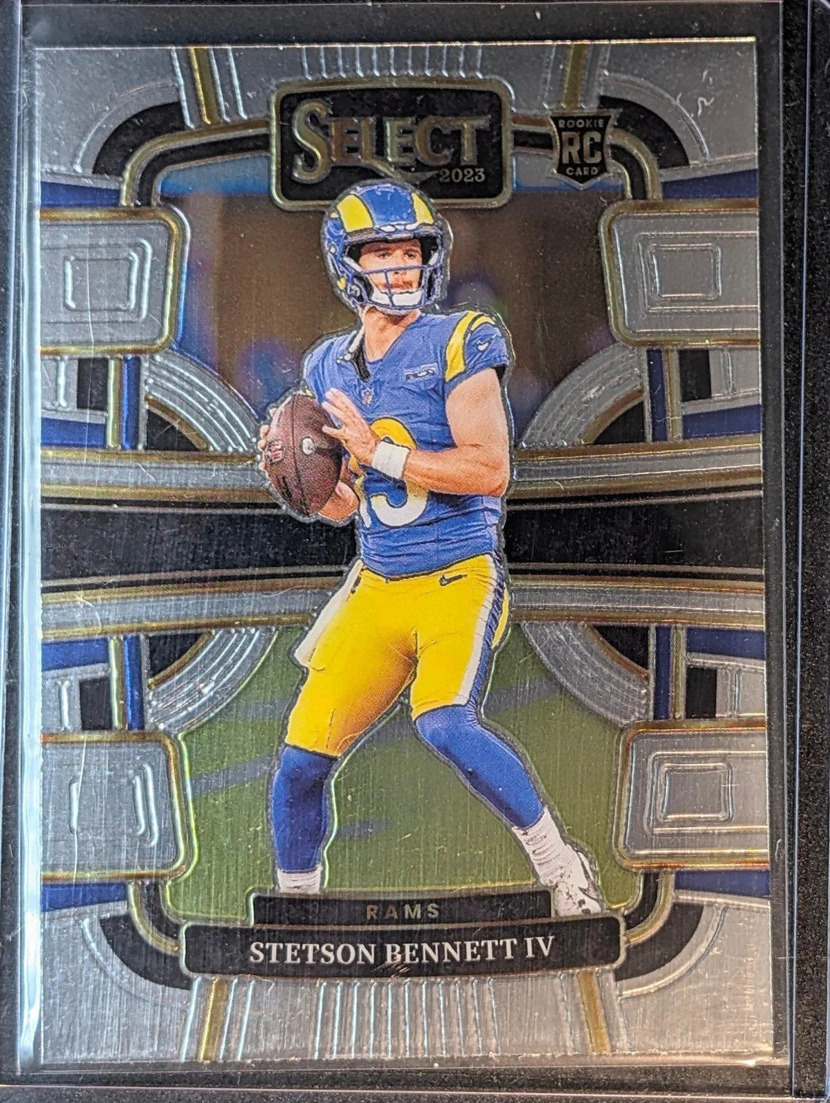 Front of 2023 Panini Select #55 Stetson Bennett IV Rookie