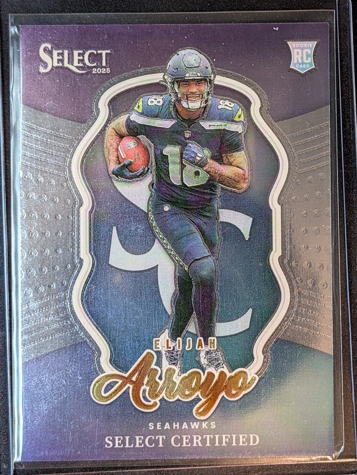 Front of 2025 Panini Select #24 Elijah Arroyo Select Certified Rookies