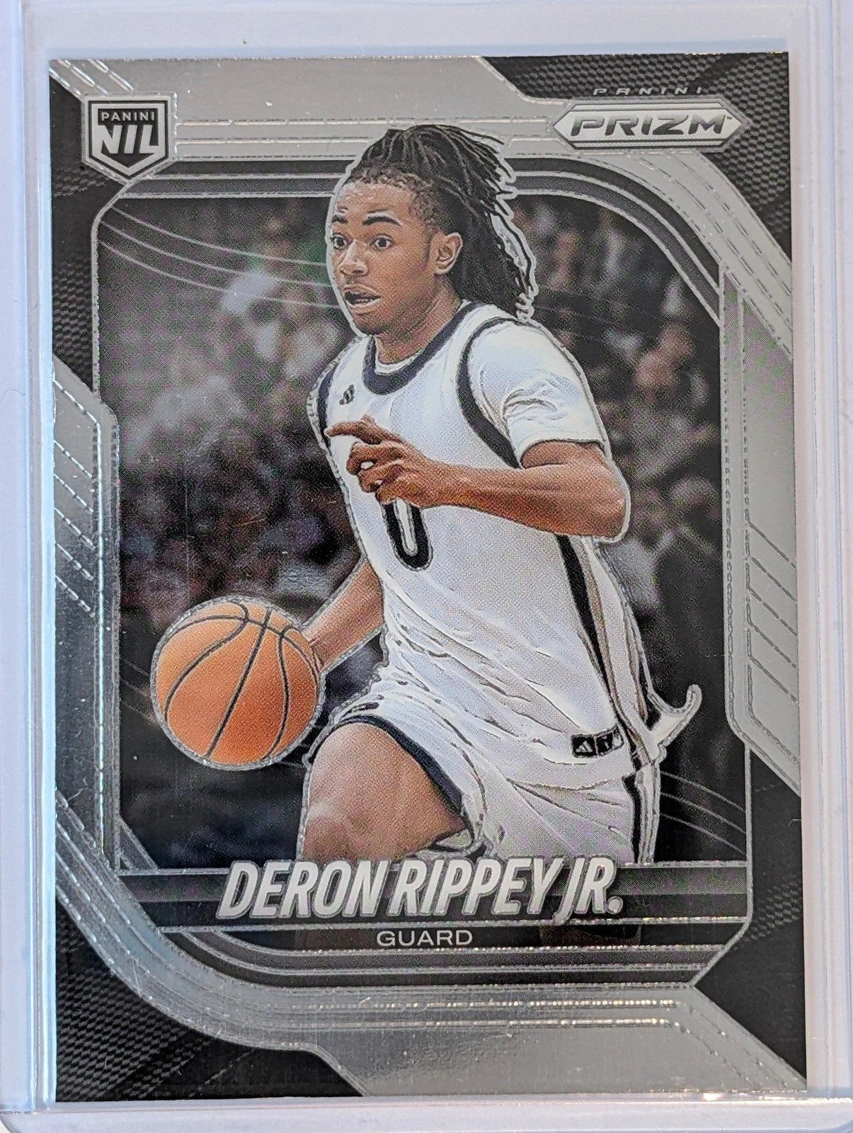 Front of 2025-26 Panini Prizm #125 Deron Rippey Jr.
