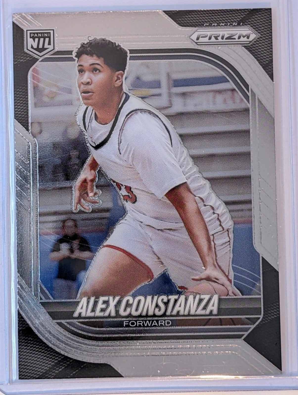 Front of 2025-26 Panini Prizm #120 Alex Constanza