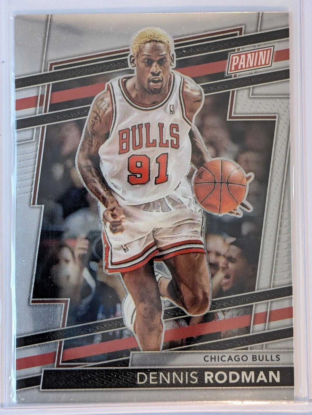 Front of 2024 Panini National Sports Collectors Convention VIP #35 Dennis Rodman
