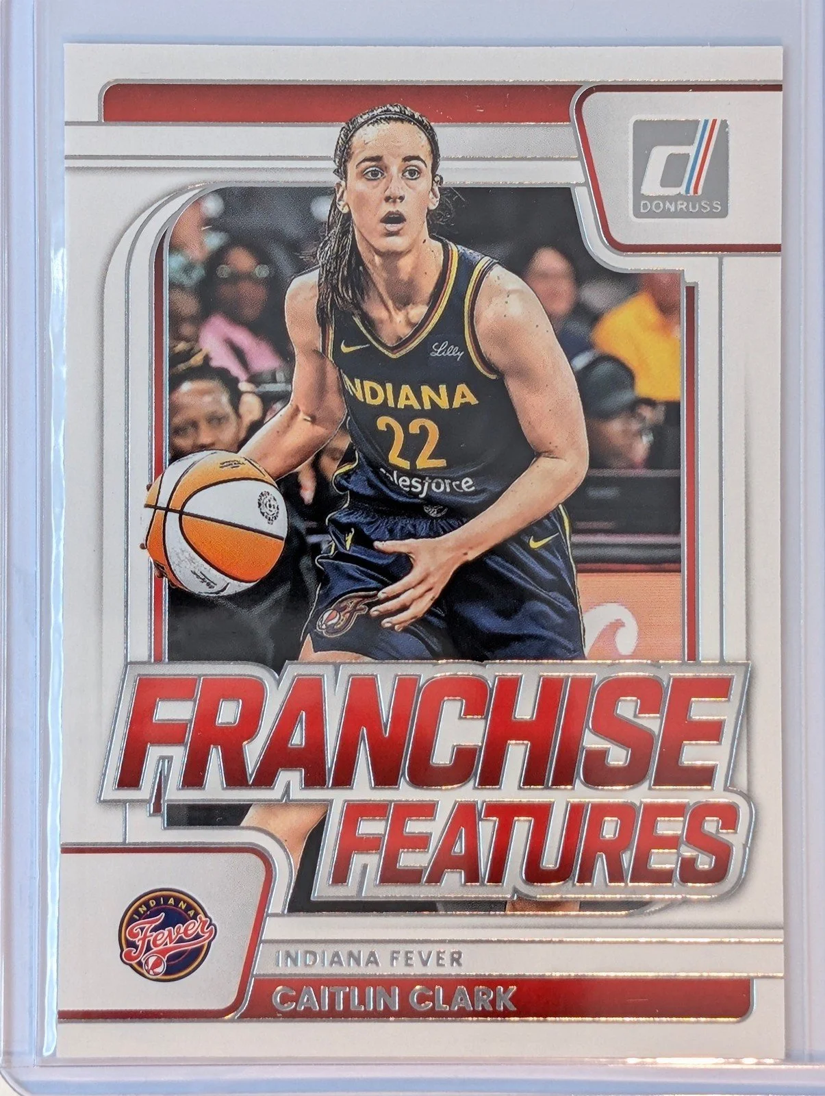 Front of 2026 Panini Donruss WNBA Caitlin Clark Franchise Features #2
