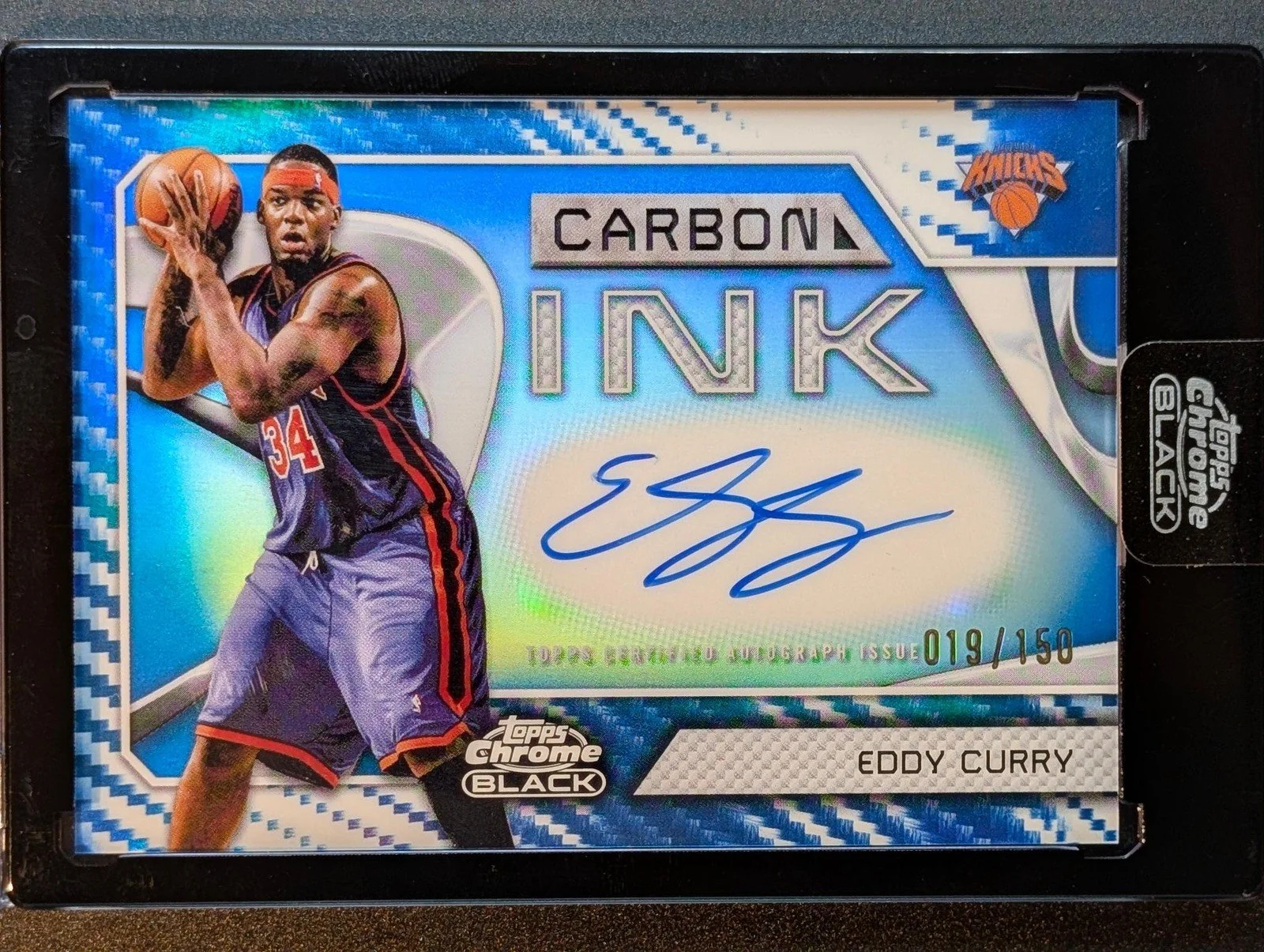 Front of Chrome Black /150 Eddy Curry Carbon Ink #CI-EC