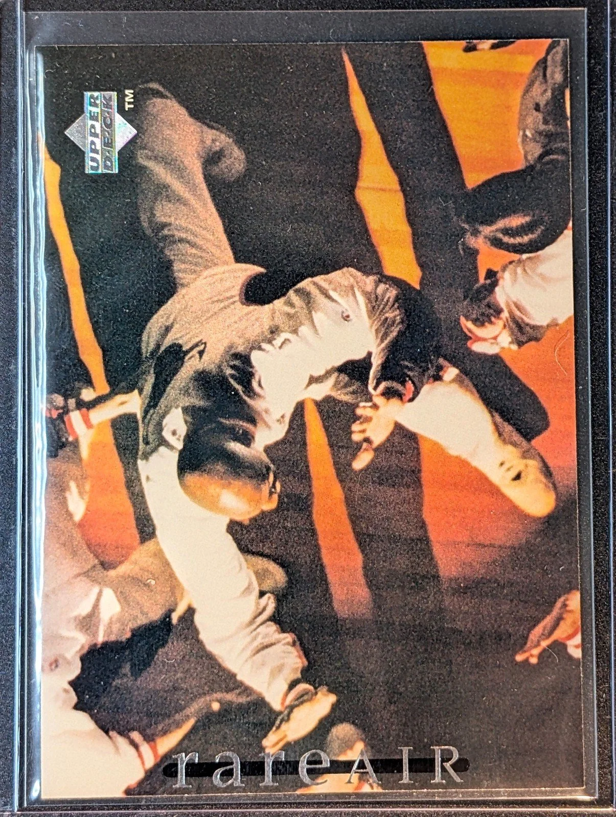 Front of 1994 Upper Deck Michael Jordan Rare Air #12