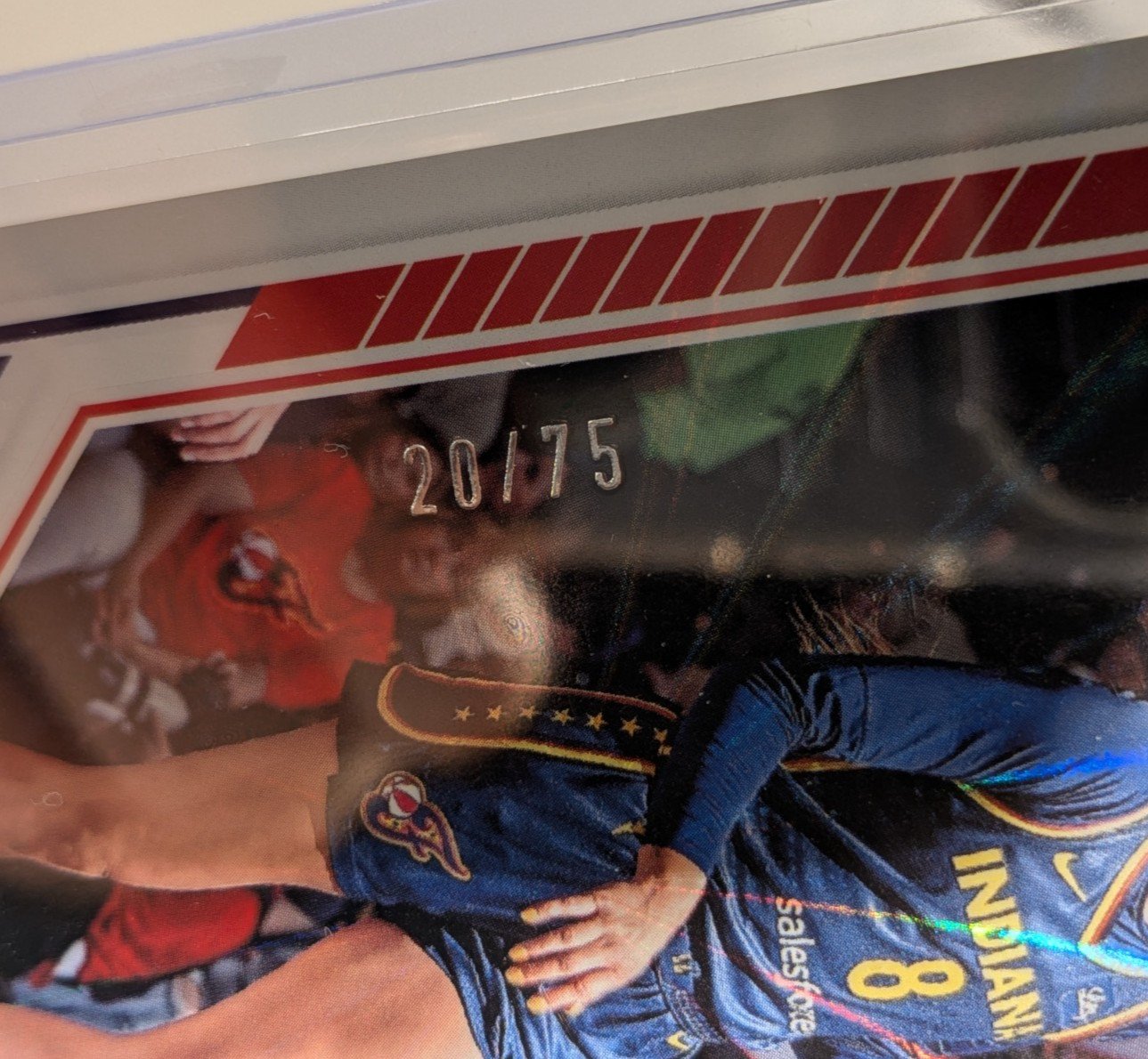 2026 Panini Donruss WNBA /75 #26 Sophie Cunningham White Laser - photo 3