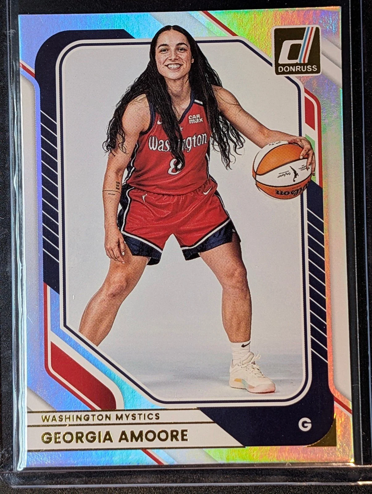 Front of 2026 Panini Donruss WNBA Georgia Amoore Holo #27