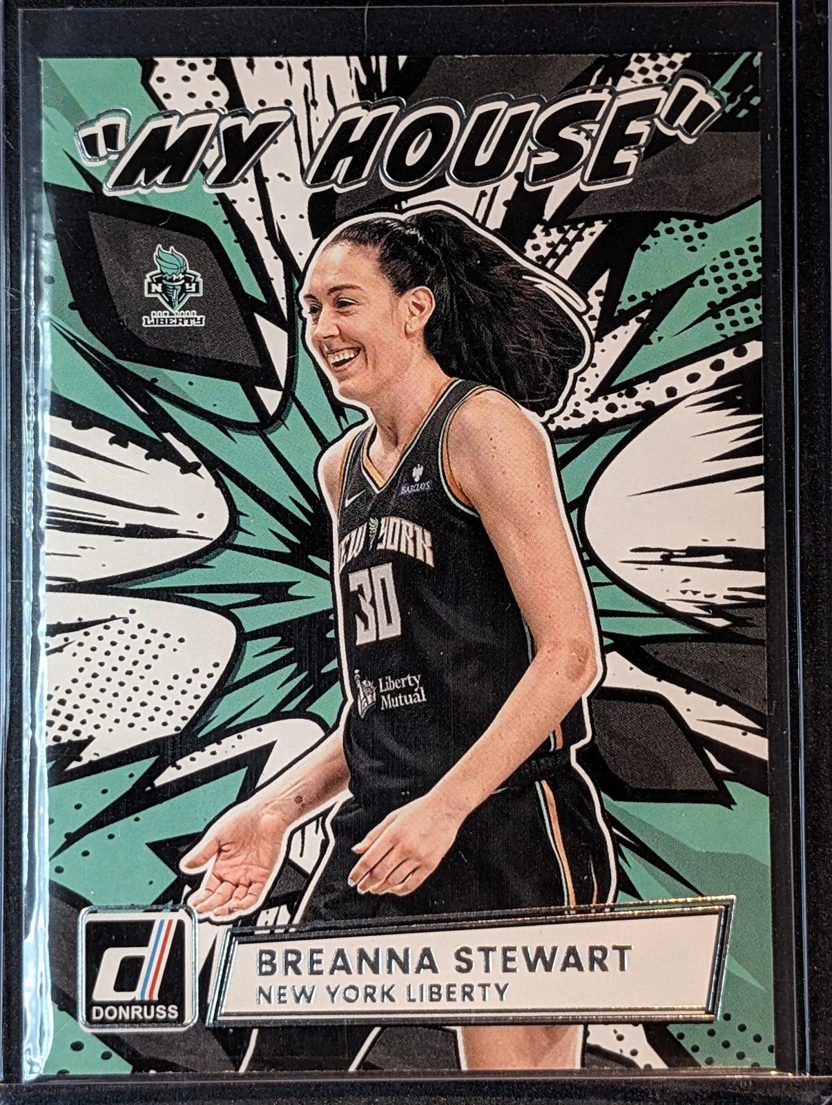 Front of 2026 Panini Donruss WNBA Breanna Stewart My House #12