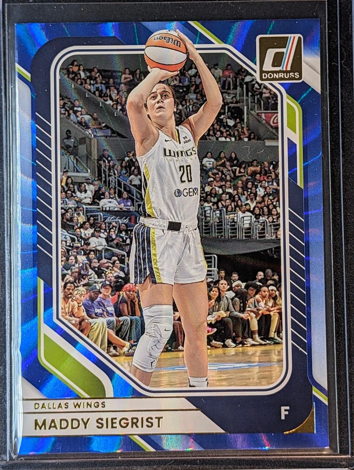 Front of 1/49 2026 Panini Donruss WNBA Maddy Siegrist /49