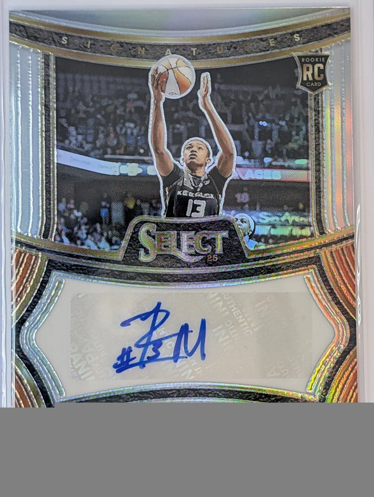 Front of 2025 Panini Select WNBA #SG-RM Rayah Marshall