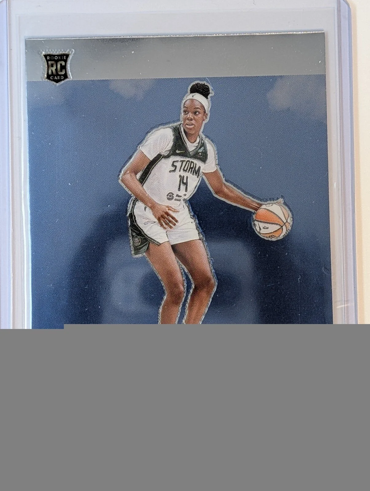 Front of 2025 Panini Select WNBA #8 Dominique Malonga Score Select Throwback RC