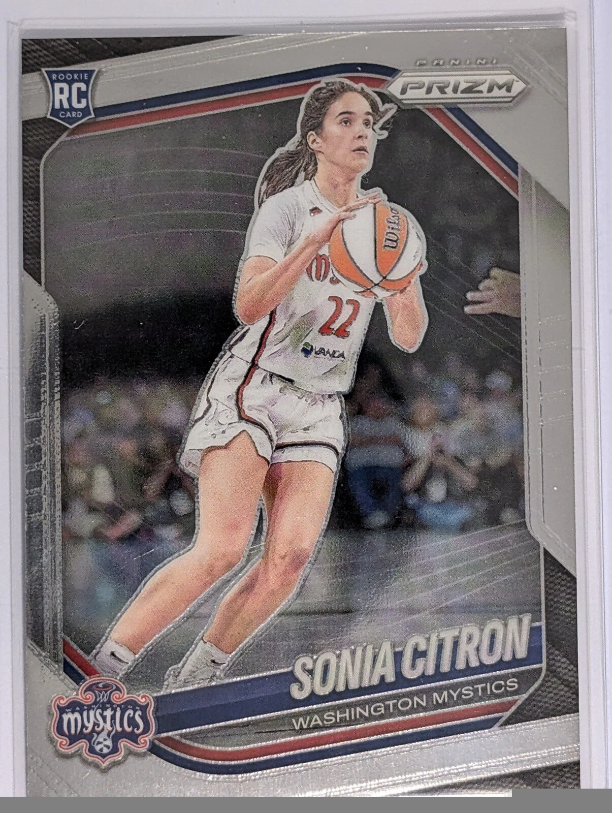 Front of 2025 Panini Prizm WNBA #122 Sonia Citron