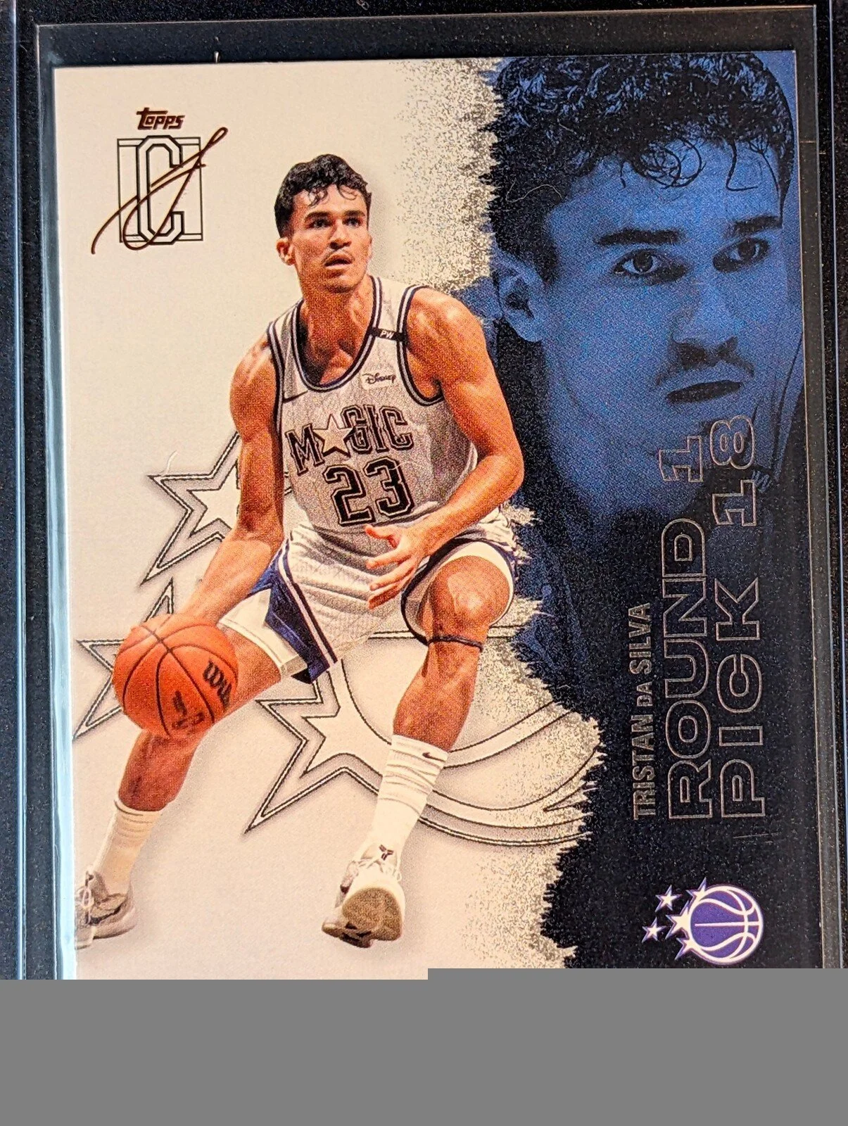 Front of 2025-26 Topps Signature Class #43 Tristan da Silva
