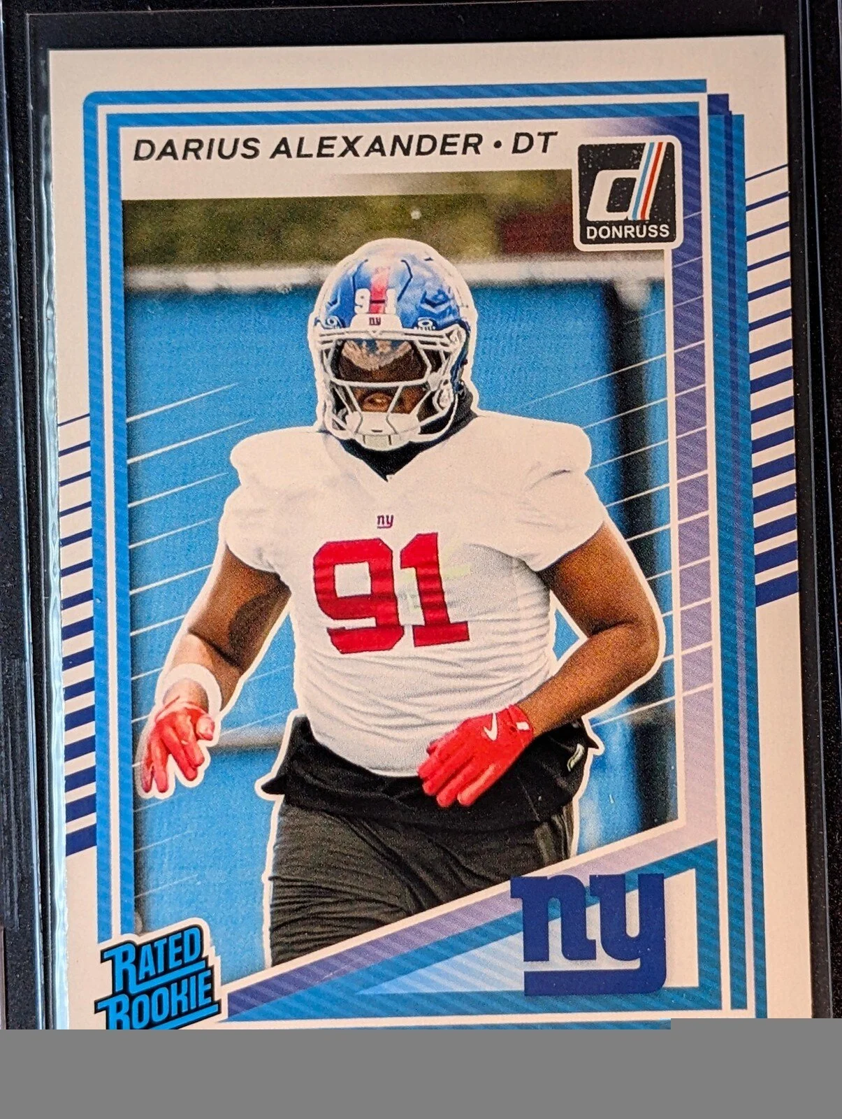 Front of 2025 Donruss #379 Darius Alexander