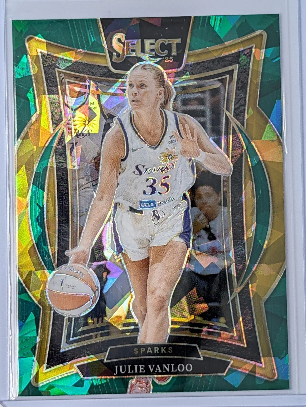 Front of 2025 Panini Select WNBA #21 Julie Vanloo