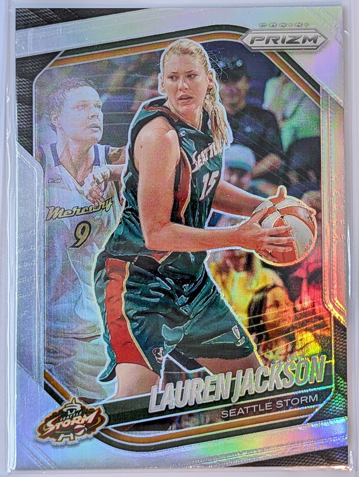 Front of 2025 Panini Select WNBA #91 Lauren Jackson