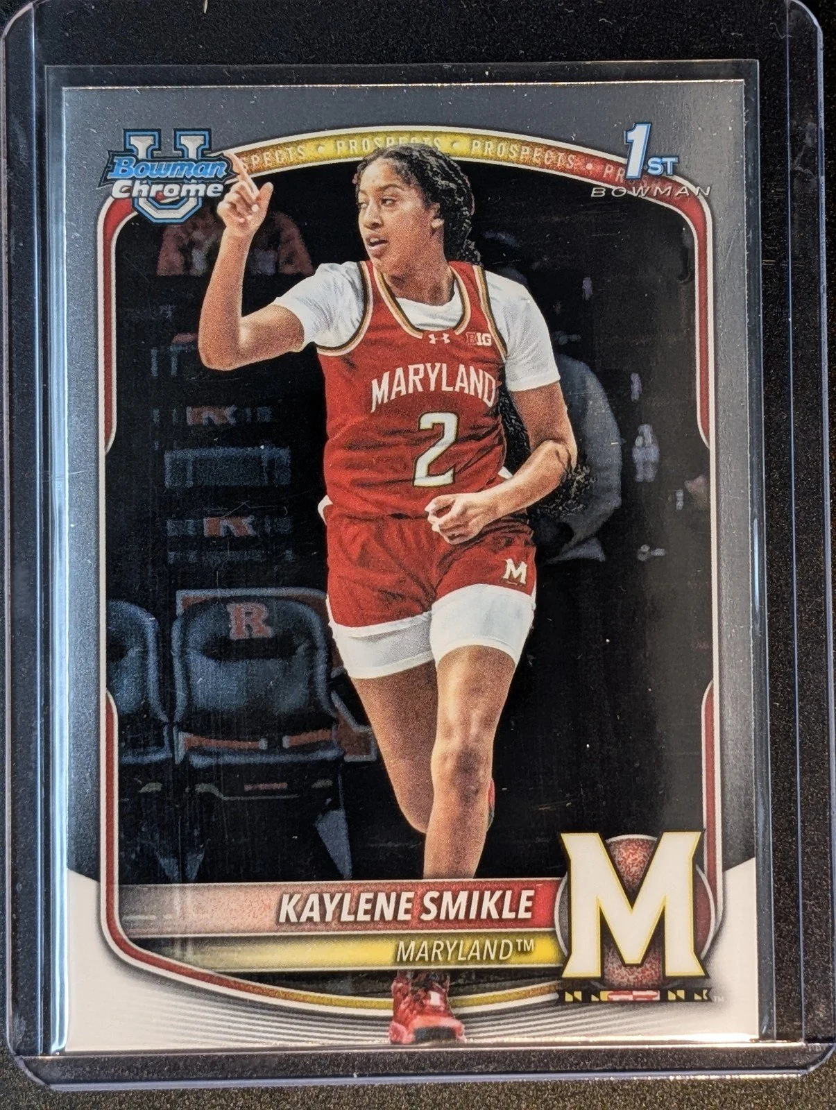 Front of 2025-26 Bowman #BCP-39 Kaylene Smikle Chrome Prospects