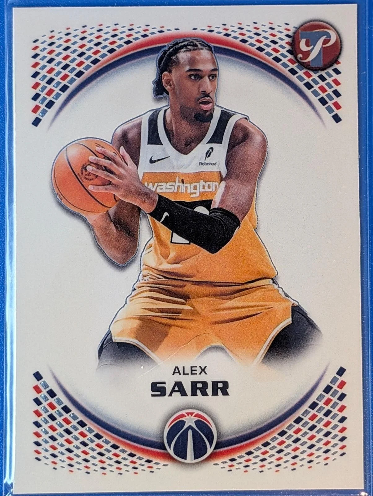 Front of 2025-26 Topps Pristine Alex Sarr #88