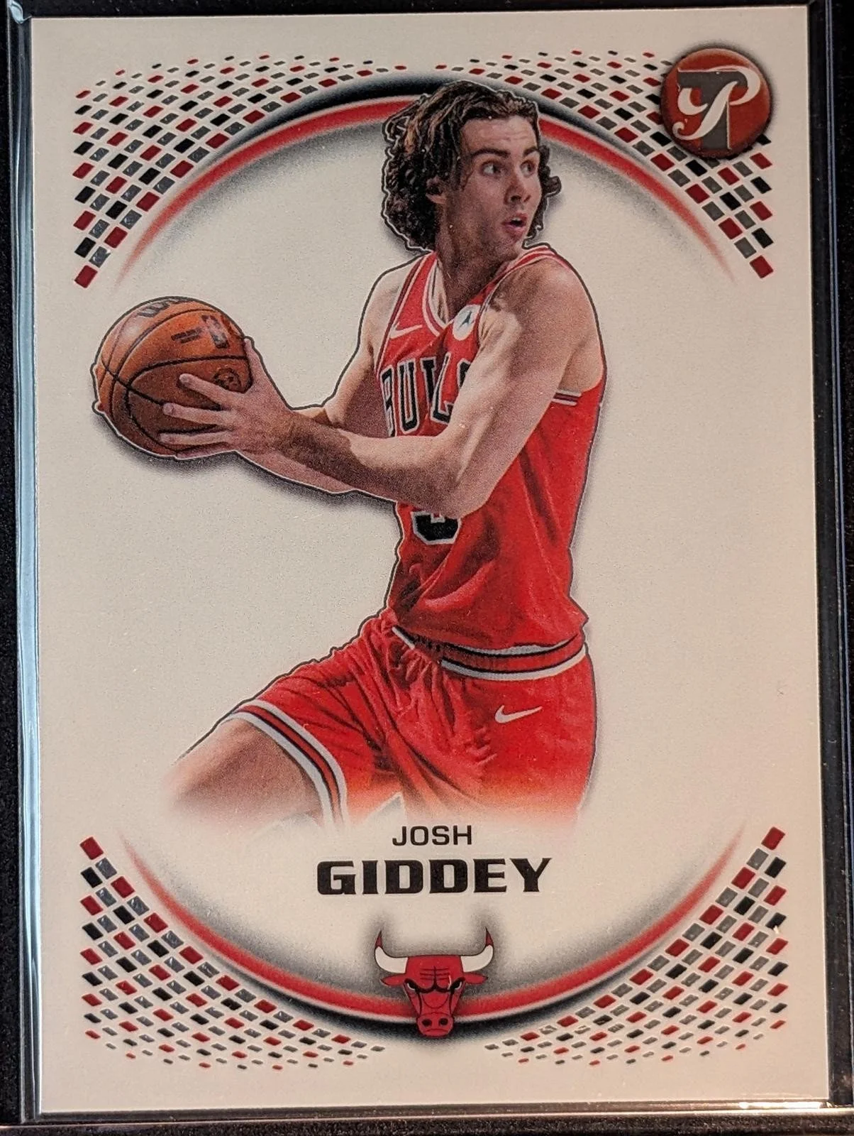 Front of 2025-26 Topps Pristine Basketball Josh Giddey #13