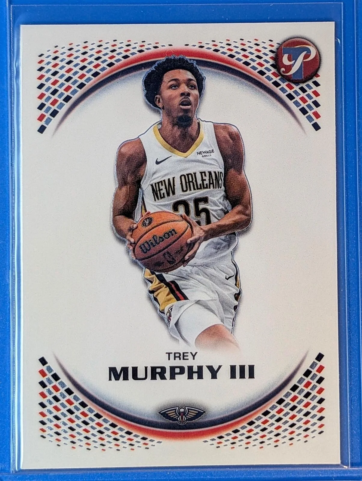 Front of 2025-26 Topps Pristine Basketball Trey Murphy III #57