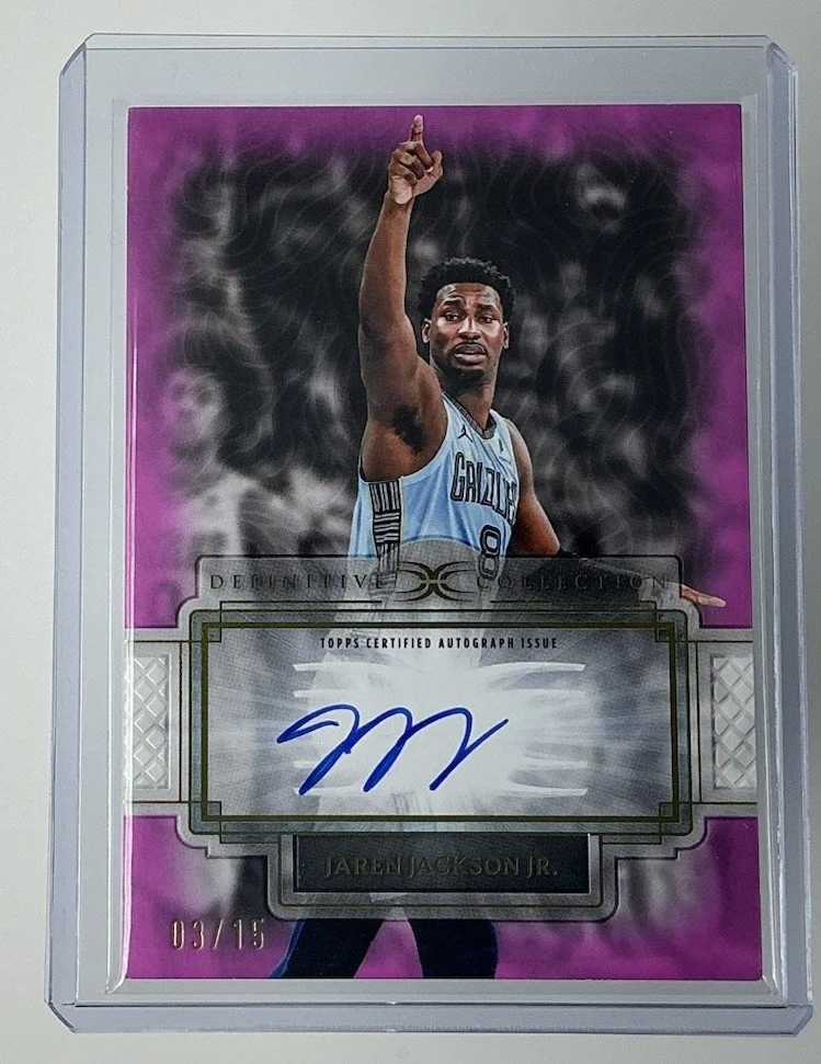 Front of /15 Jaren Jackson Jr. 2025-26 Auto