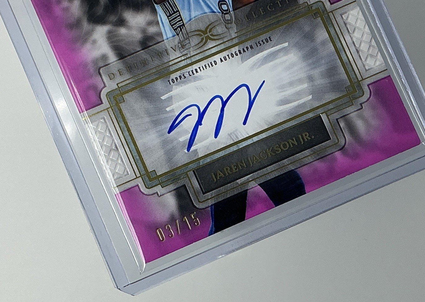 /15 Jaren Jackson Jr. 2025-26 Auto - photo 2