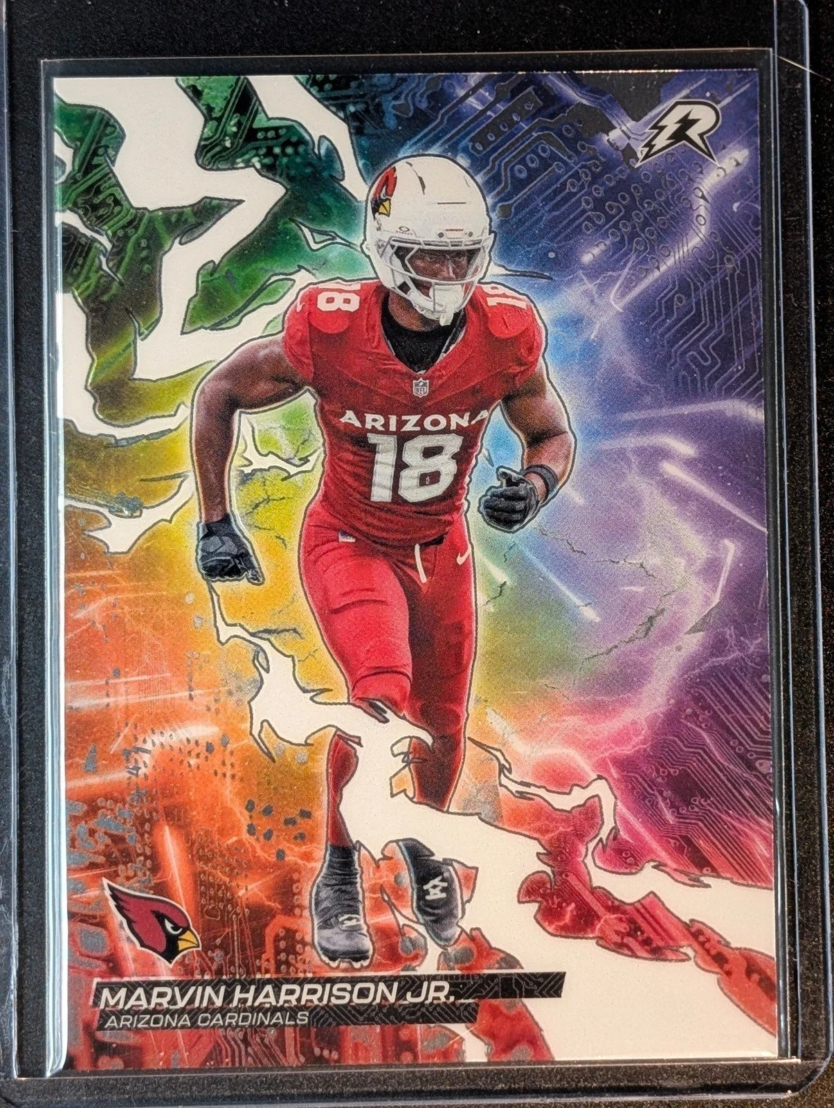 Front of 2025 Topps Resurgence #CB-6 Marvin Harrison Jr. Circuit Breakers