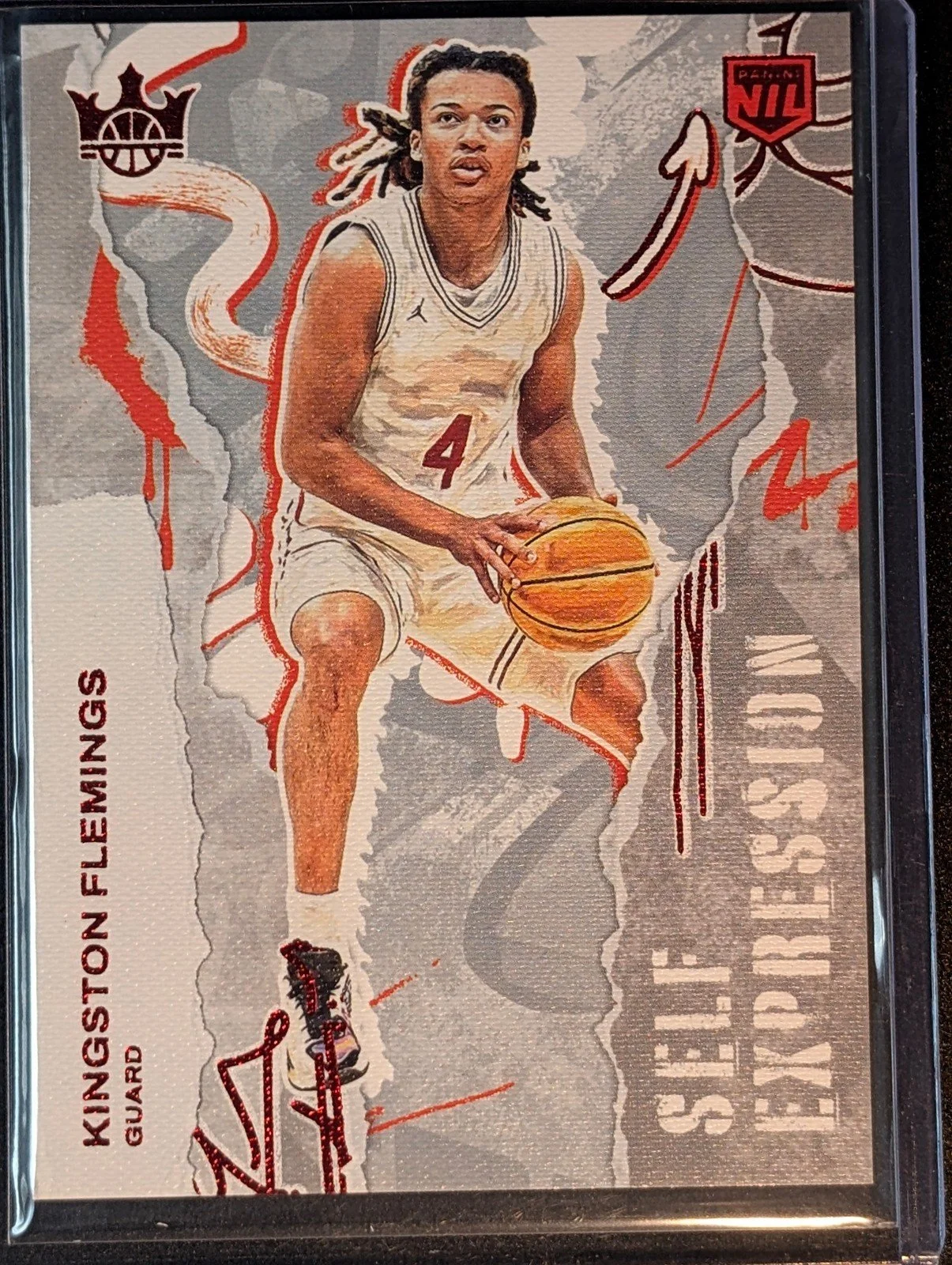 Front of 2025-26 Panini Court Kings /149 #19 Kingston Flemings