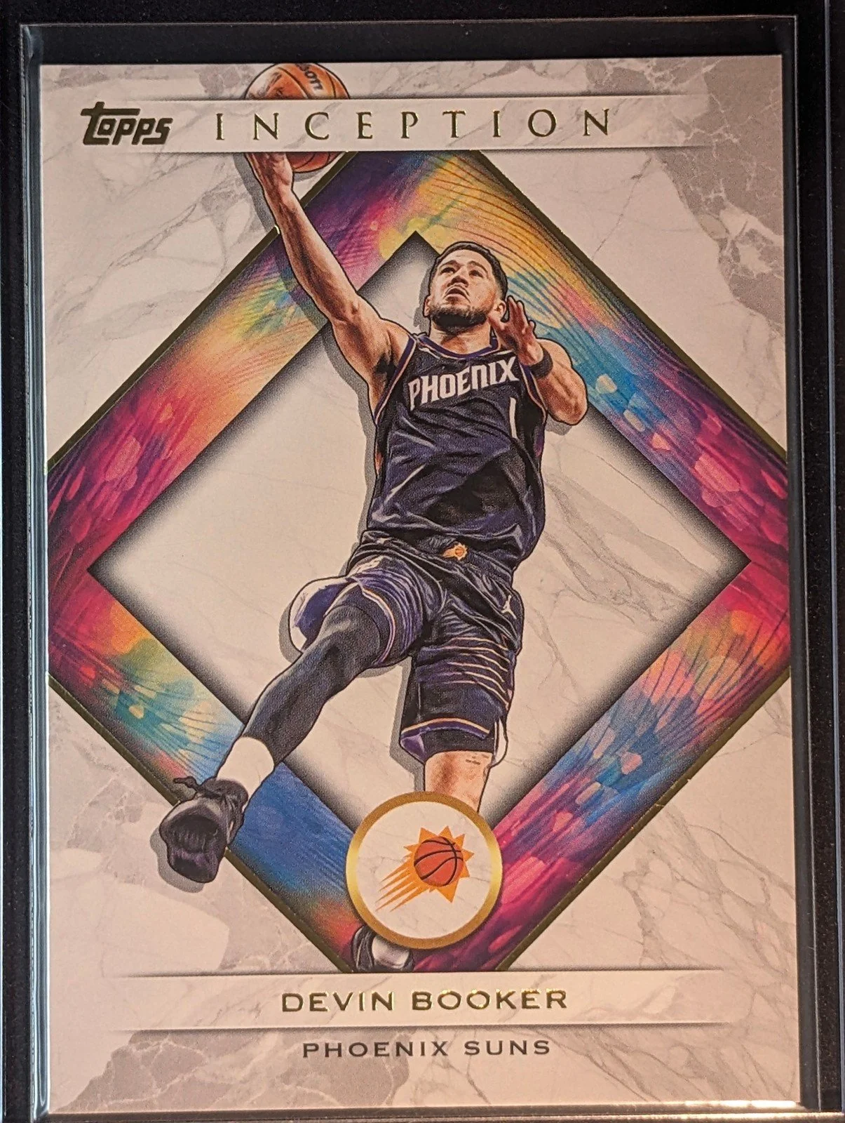 Front of 2025-26 Topps Inception #67 Devin Booker