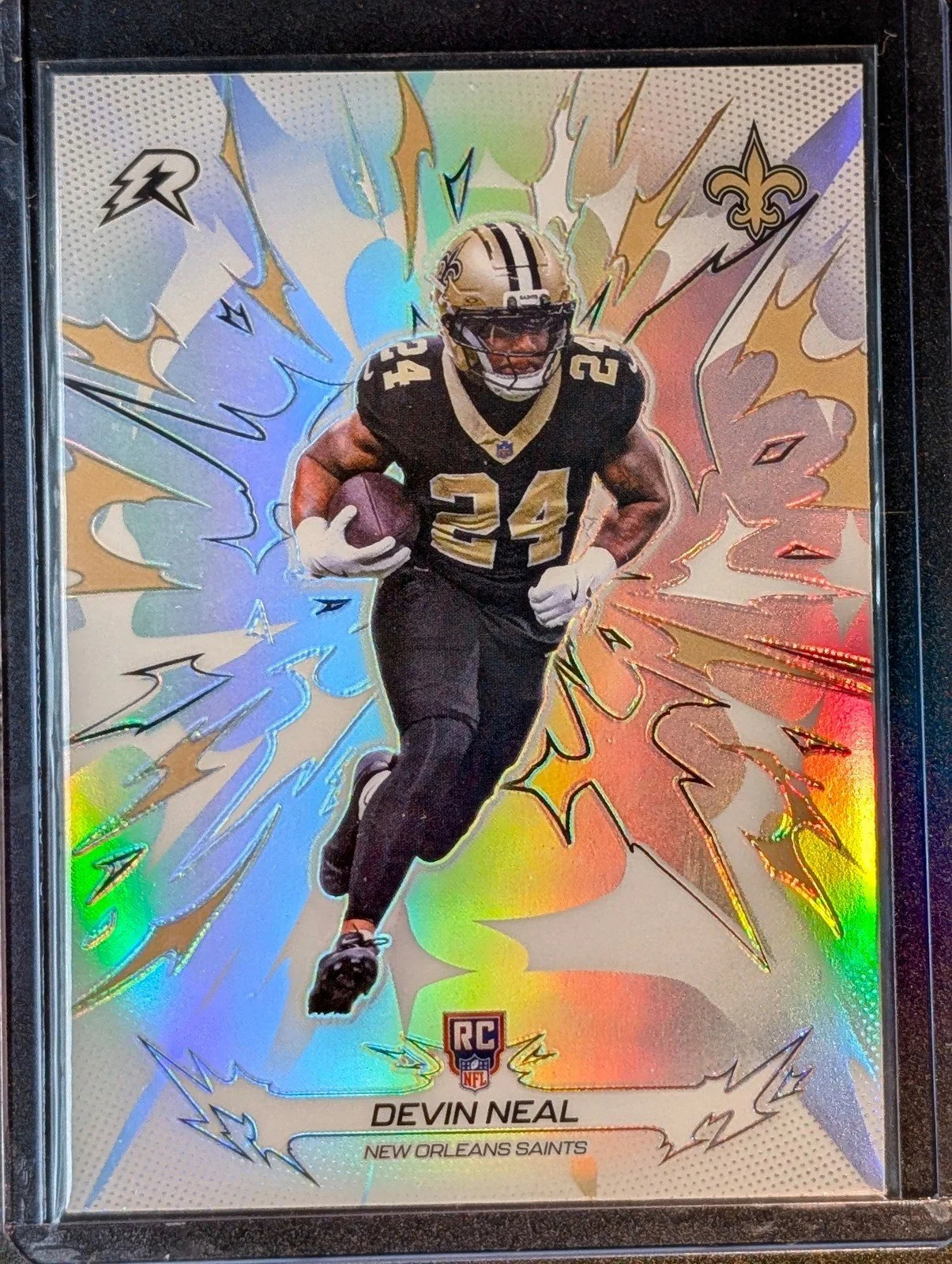 Front of 2025 Topps Resurgence #164 Devin Neal Refractor